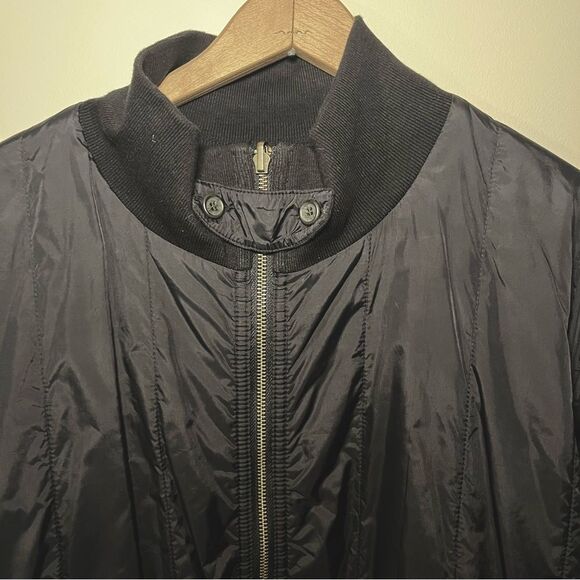 Ted Baker London Reversible Cotton/Nylon Jacket Black Mid-Weight EUC Size 6/2X - Picture 8 of 10